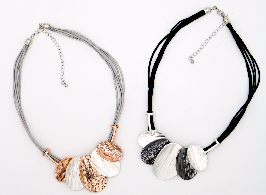 Two-Tone Statement Necklace